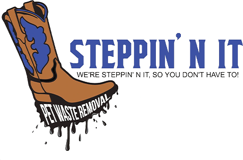 A brown cowboy boot with the words " steppin ' n " on it.